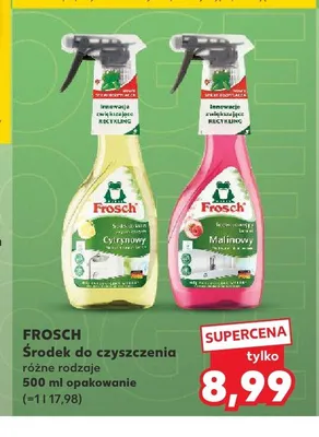 Środek do czyszczenia Frosch Cytrynowy promocja w Kaufland