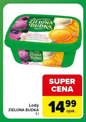 Lody Zielona Budka promocja w Carrefour Express