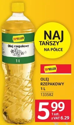 Olej rzepakowy promocja w Selgros