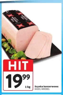 Szynka konserwowa Madej Wróbel promocja w Intermarche