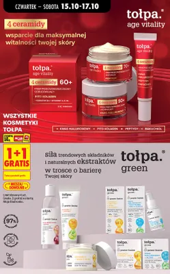 Intensywnie nawilżające serum do twarzy Tołpa Green Power Fusion promocja w Biedronka