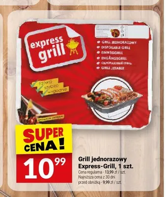 Grill jednorazowy Express-Grill promocja w Twój Market
