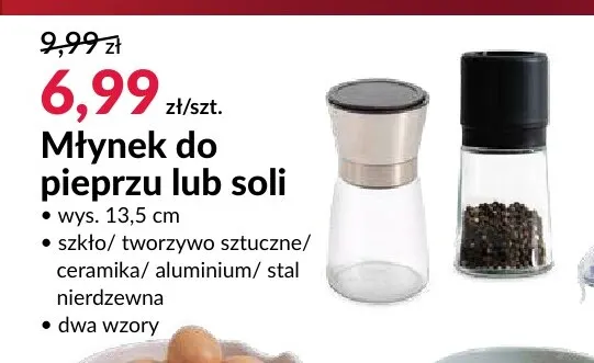 Młynek do pieprzu noddy Galicja promocja w Salony Agata