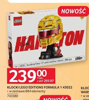 Klocki LEGO Editions Formula 1 43022 promocja w Selgros