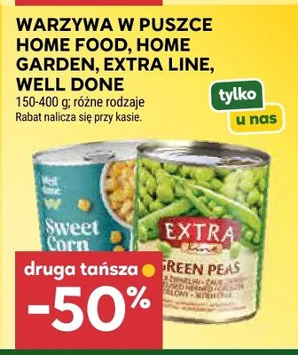 Warzywa w puszce Extra Line promocja w Stokrotka