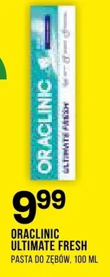 Pasta do zębów Ultimate Fresh promocja w Drogerie Natura