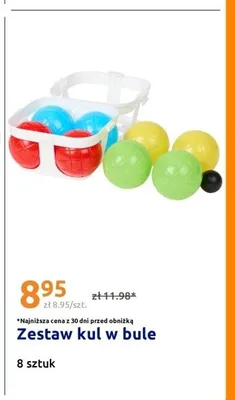 Zestaw kul w bule 8-pak promocja w Action