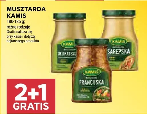 Musztarda Kamis promocja w Stokrotka