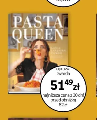 Książka Pasta Queen promocja w Empik