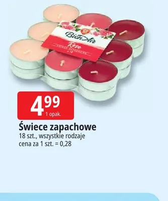 Świece zapachowe Bien Air 18-pak promocja w Leclerc