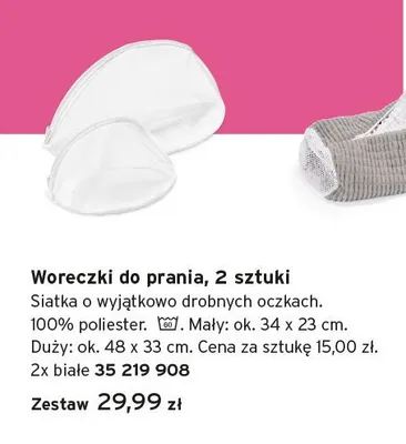 Woreczki do prania Tchibo promocja w Tchibo
