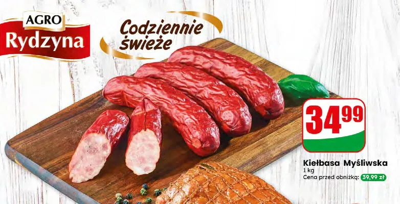 Kiełbasa Myśliwska promocja w Dino