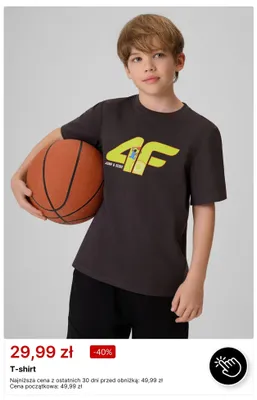 T-shirt 4F promocja w 4F