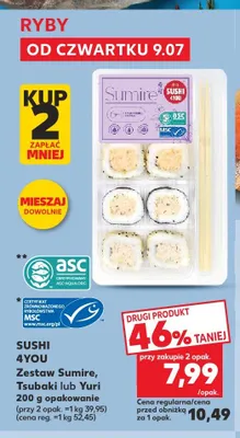 Zestaw sushi Tsubaki Sushi 4You promocja w Kaufland