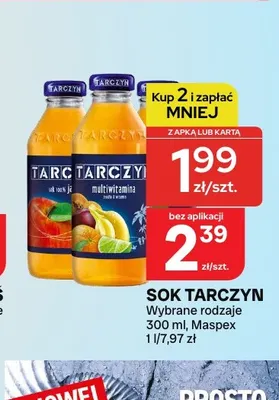 Sok Tarczyn promocja w Chorten