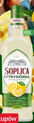 Likier Soplica Cytrynówka 26% promocja w Biedronka