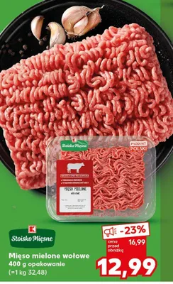 Mięso mielone wołowe promocja w Kaufland