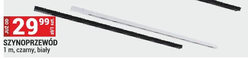 Szynoprzewód 1m biały promocja w Merkury Market