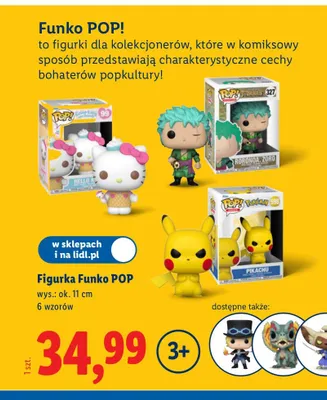 Figurka Funko POP wys.: ok. 11 cm 6 wzorów promocja w Lidl
