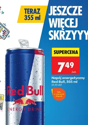 Napój energetyczny Red Bull promocja w Biedronka