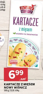Kartacze z mięsem Nowy Wiśnicz promocja w Stokrotka