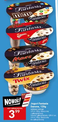 Jogurt Fantasia Danone promocja w Twój Market