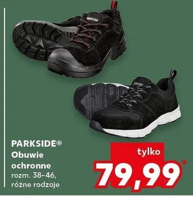 Obuwie ochronne, różne rodzaje promocja w Kaufland
