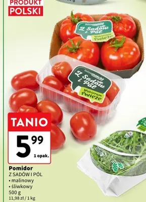 Pomidor malinowy Z Sadów i Pól promocja w Intermarche