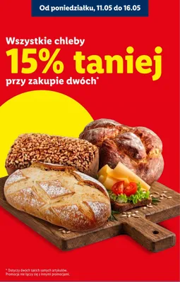 Chleb promocja w Lidl