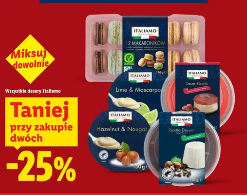Deser Hazelnut & Nougat Italiamo promocja w Lidl