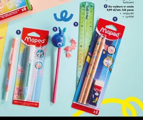 Linijka elastyczna Maped Twist'n Flex promocja w Biedronka