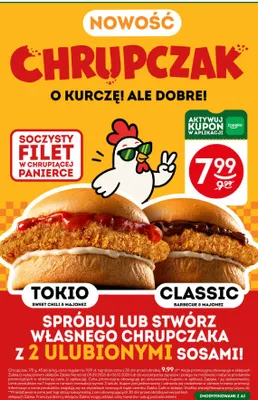 Chrupczak Tokio sweet chili & majonez promocja w Żabka