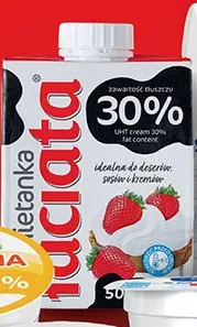 Śmietanka 30%  promocja w Biedronka