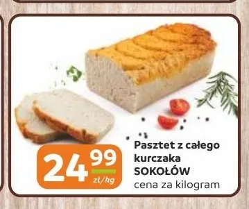 Pasztet z całego kurczaka Sokołów promocja w Gama