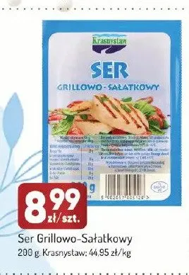 Ser Grillowo-Sałatkowy Krasnystaw promocja w Avita