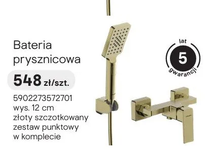 Bateria prysznicowa Valvex Harris promocja w Castorama