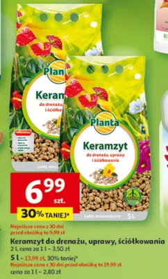 Keramzyt do drenażu, uprawy, ściółkowania promocja w Auchan