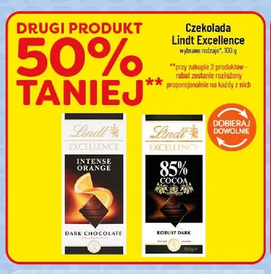 Czekolada Lindt Excellence Intense Orange promocja w POLOmarket