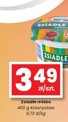 Zsiadłe mleko Krasnystaw promocja w emma MARKET