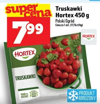 Truskawki Hortex promocja w TOPAZ