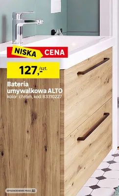 Bateria umywalkowa Alto promocja w Leroy Merlin
