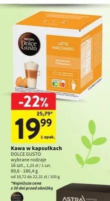 Kawa w kapsułkach wybrane rodzaje promocja w Intermarche