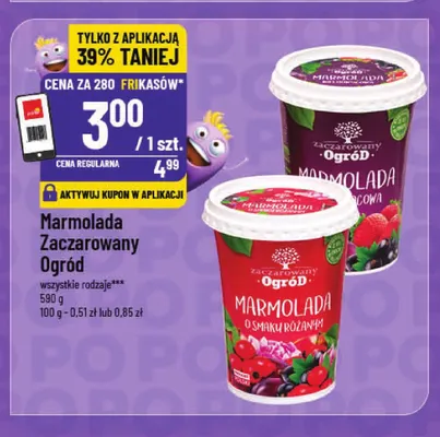 Marmolada Zaczarowany Ogród promocja w POLOmarket