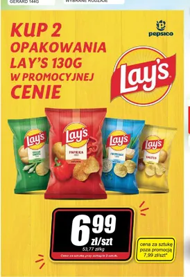 Chipsy Lay's Fromage promocja w Bingo