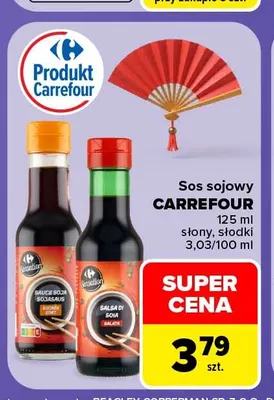 Sos sojowy słodki Carrefour promocja w Carrefour Market