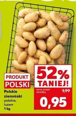 Polskie ziemniaki jadalne luzem promocja w Kaufland