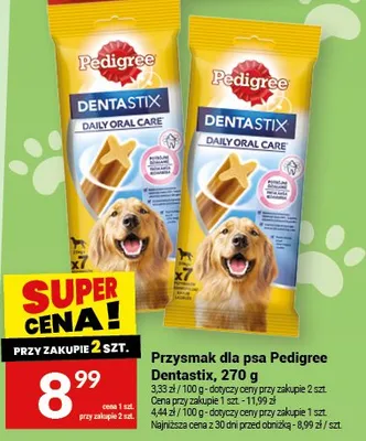 Przysmak dla psa Dentastix promocja w Twój Market