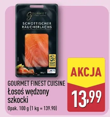 Pan łosoś wędzony Suempol promocja w Aldi