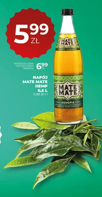 Napój Mate Mate Hemp promocja w Duży Ben