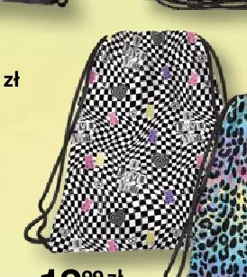 Worek wzorzysty czarno-biały promocja w Empik
